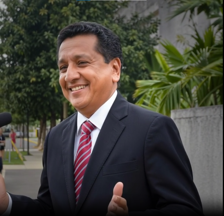 Rector MSc. Wellington Guerra de la U.E. José María Velasco Ibarra